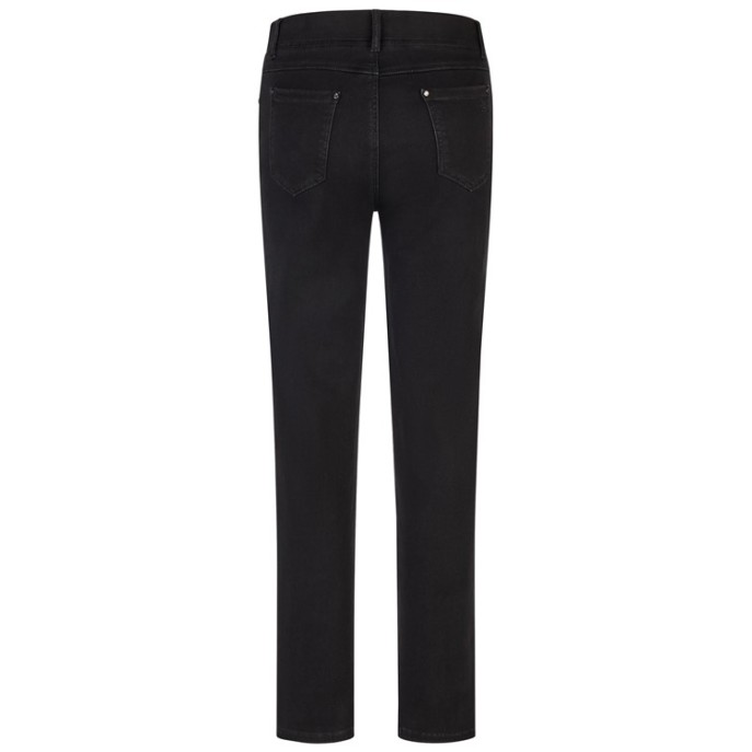Anna Montana 1021 Angelika Thermo jeans Zwart